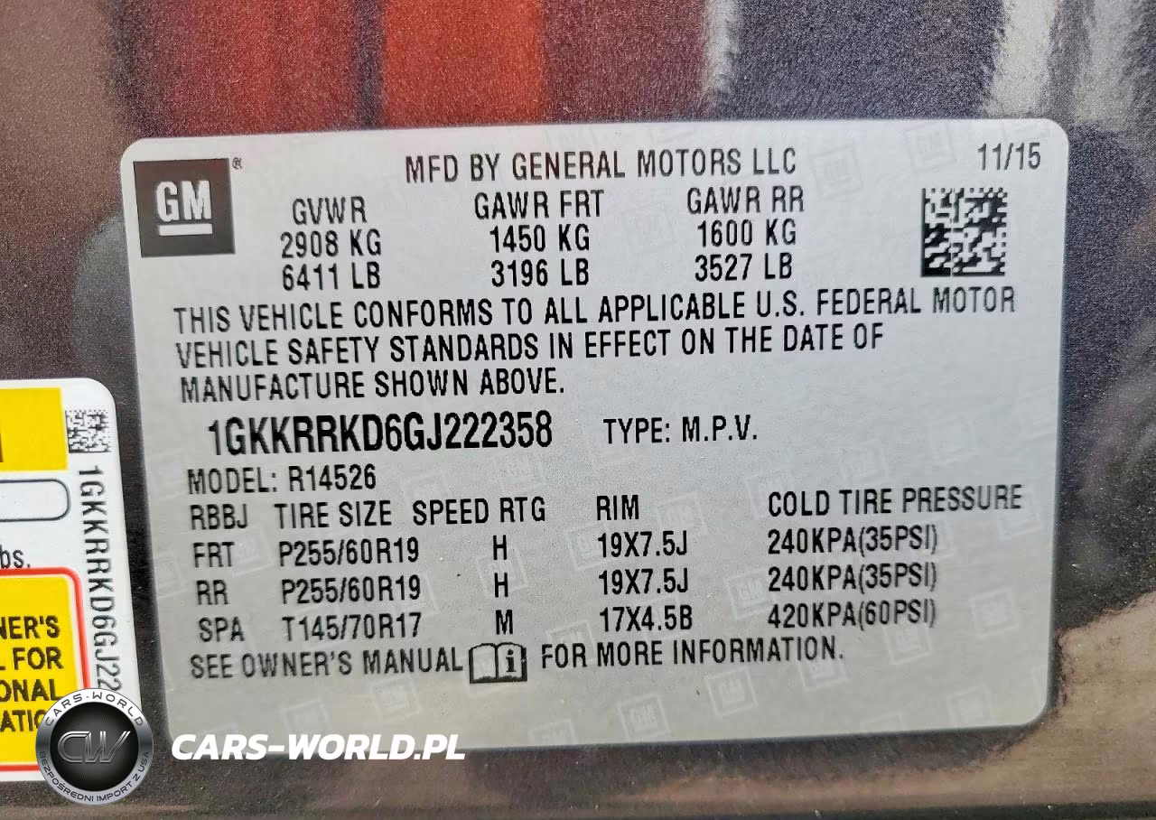2016 GMC Acadia Slt-1 VIN:1GKKRRKD6GJ222358 - 14