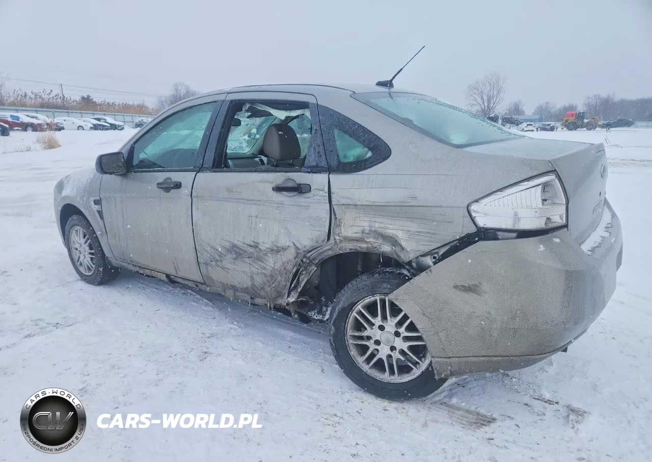 2008 Ford Focus Se VIN:1FAHP35N78W267591 - 2