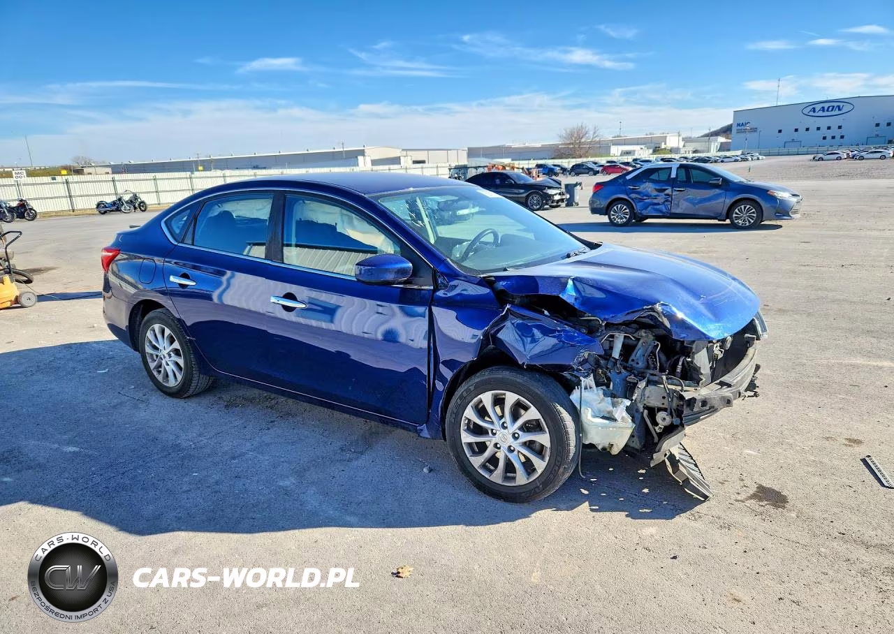 2019 Nissan Sentra S VIN:3N1AB7AP9KY368403 - 4
