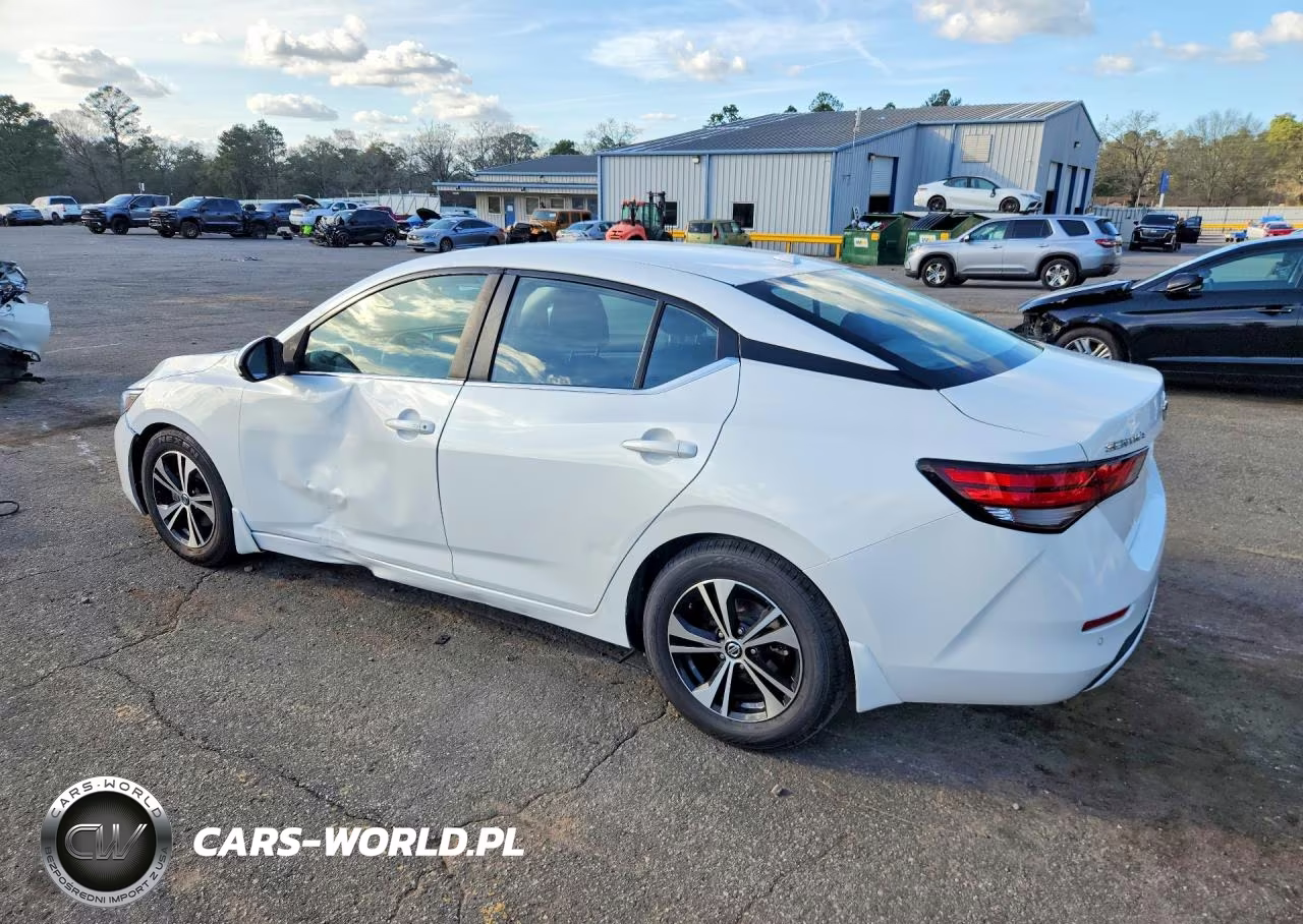 2020 Nissan Sentra Sv VIN:3N1AB8CVXLY229321 - 2