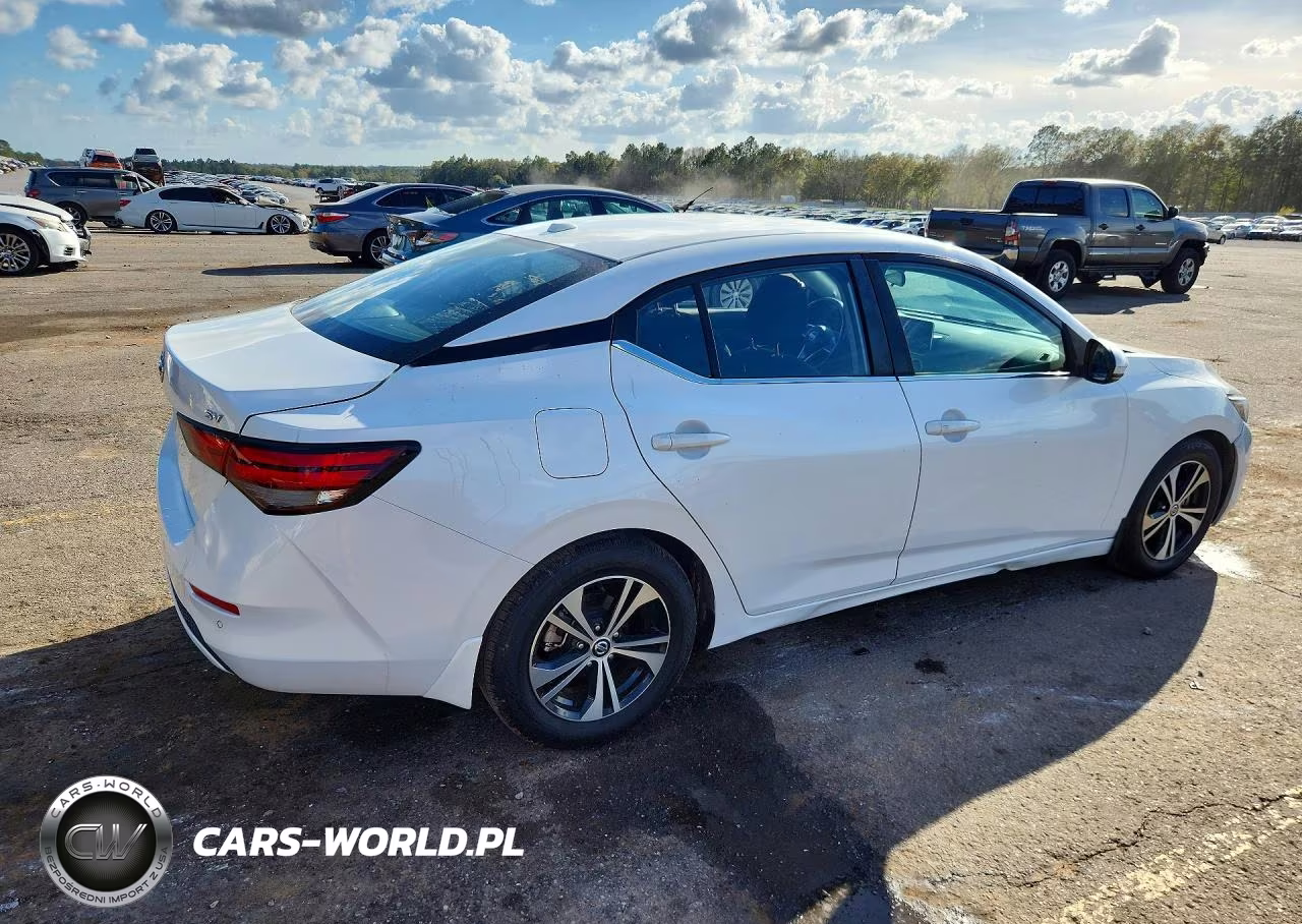 2020 Nissan Sentra Sv VIN:3N1AB8CVXLY229321 - 3