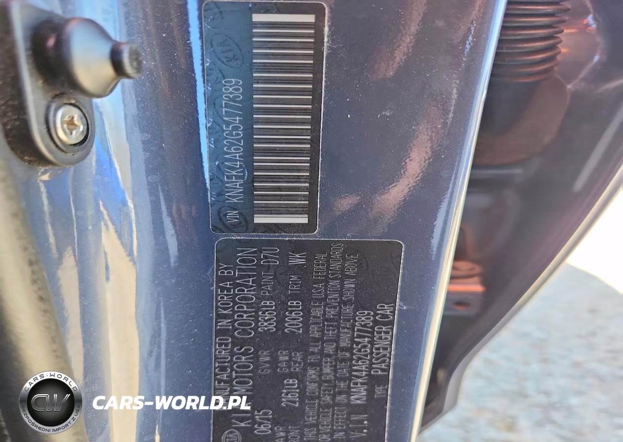 2016 Kia Forte Lx VIN:KNAFK4A62G5477389 - 12