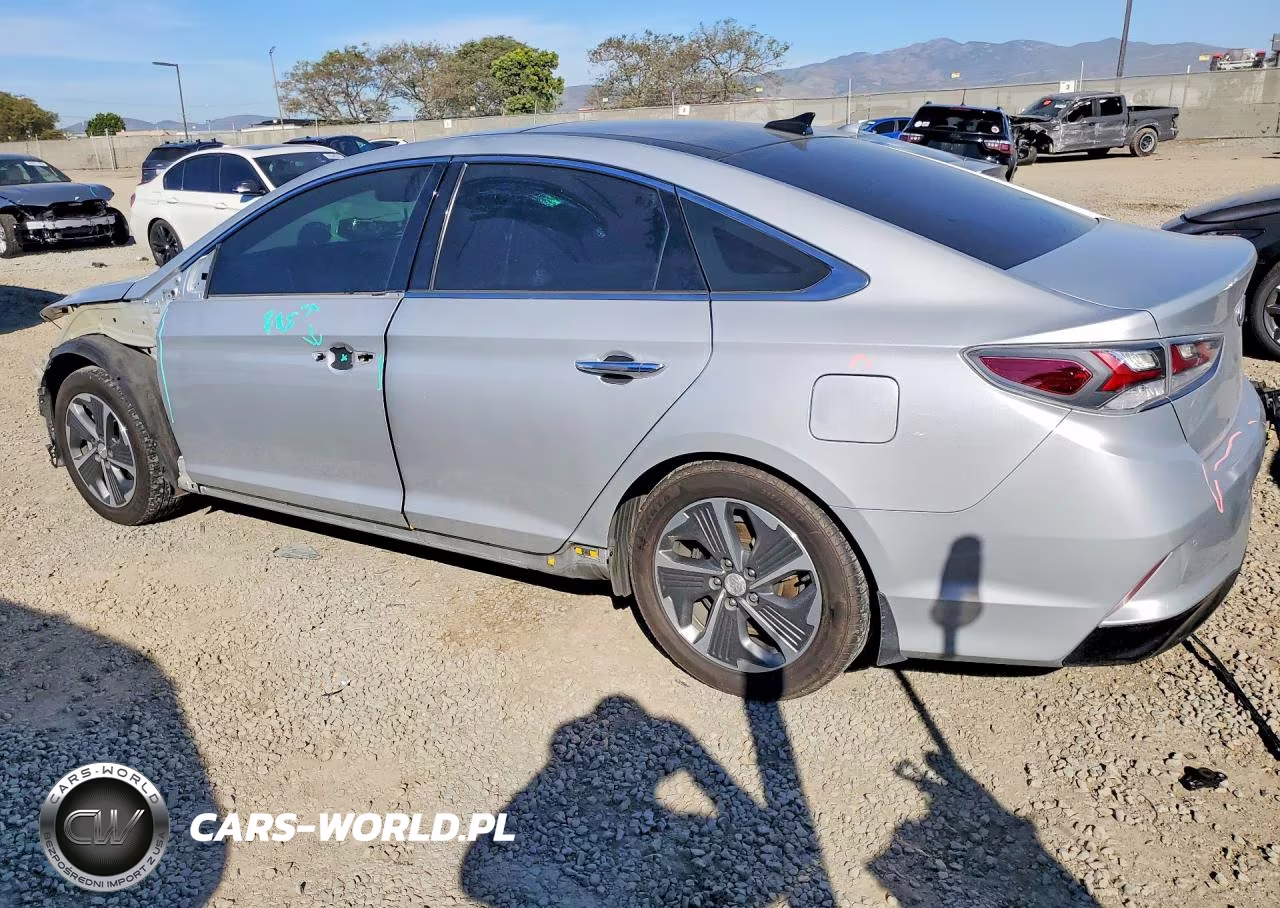 2019 Hyundai Sonata Hybrid VIN:KMHE34L34KA088781 - 2