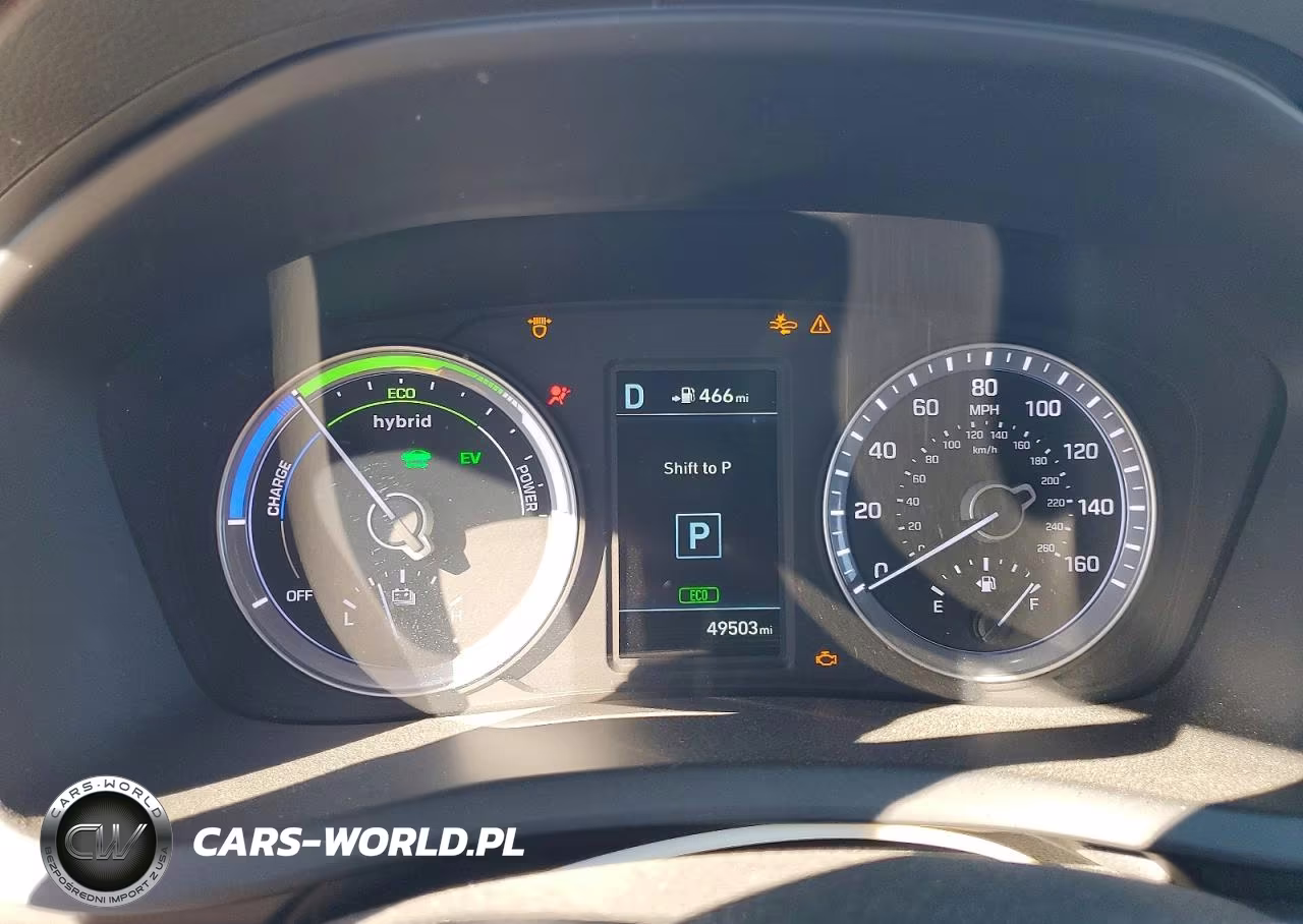 2019 Hyundai Sonata Hybrid VIN:KMHE34L34KA088781 - 9
