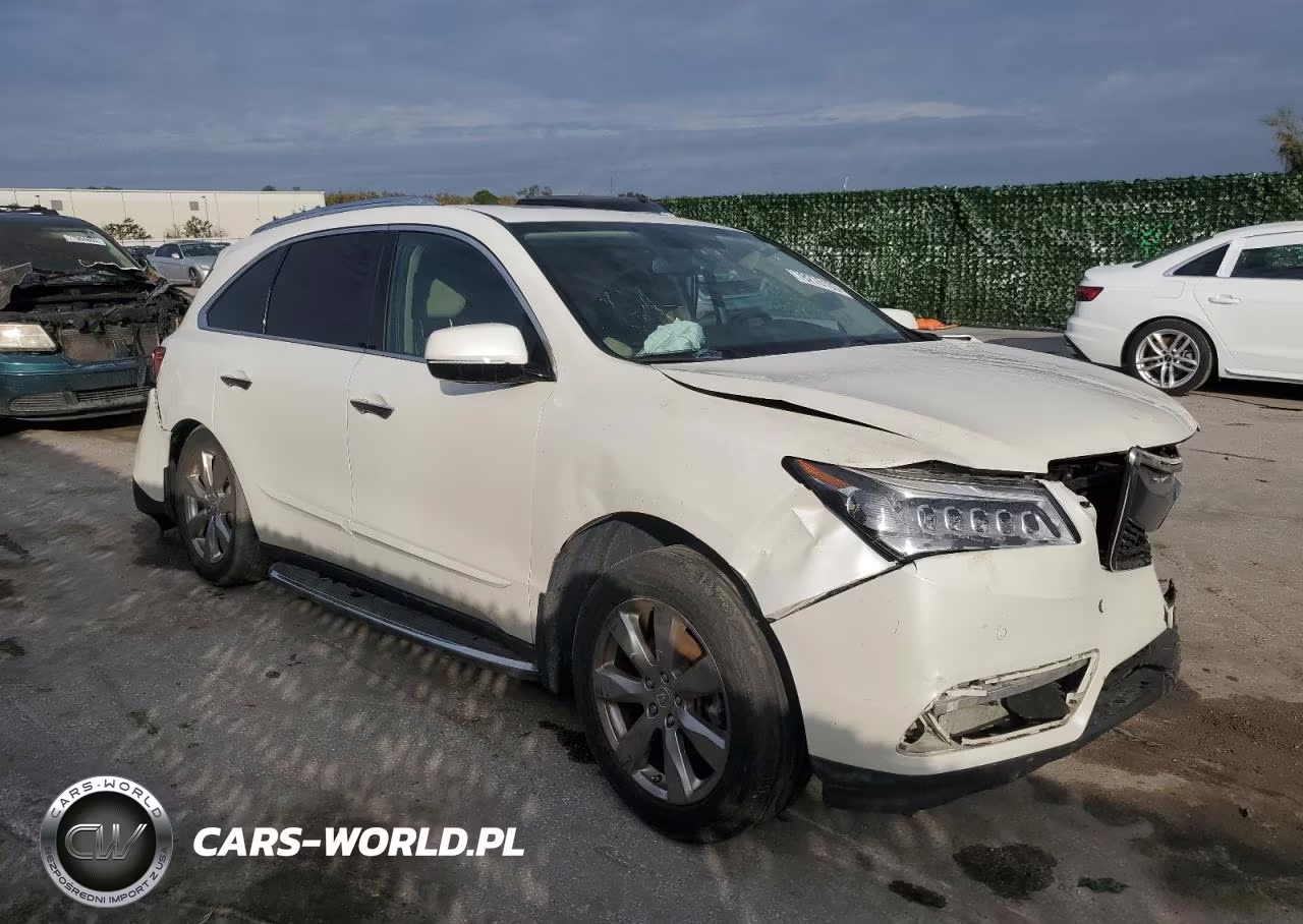 2014 Acura Mdx Advance VIN:5FRYD4H86EB002318 - 4