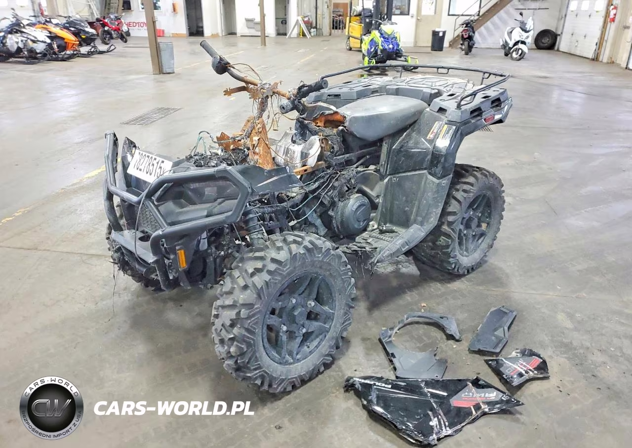 2025 Polaris Sportsman Atv VIN:4XASHY570SA003166 - 2