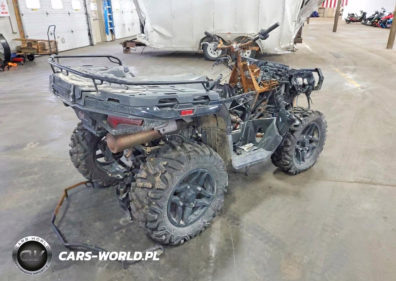 2025 Polaris Sportsman Atv VIN:4XASHY570SA003166 - 4
