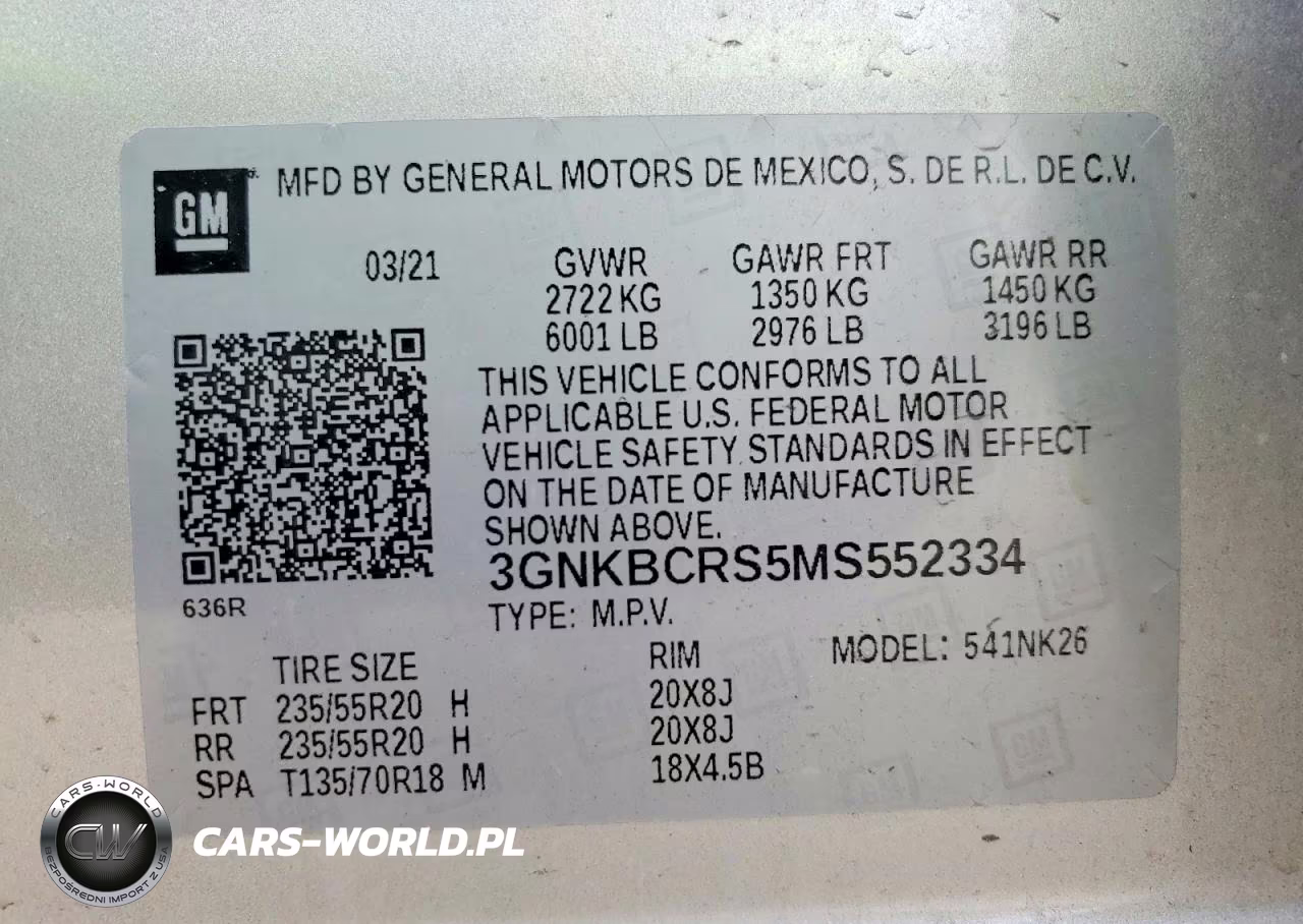 2021 Chevrolet Blazer 2Lt VIN:3GNKBCRS5MS552334 - 14