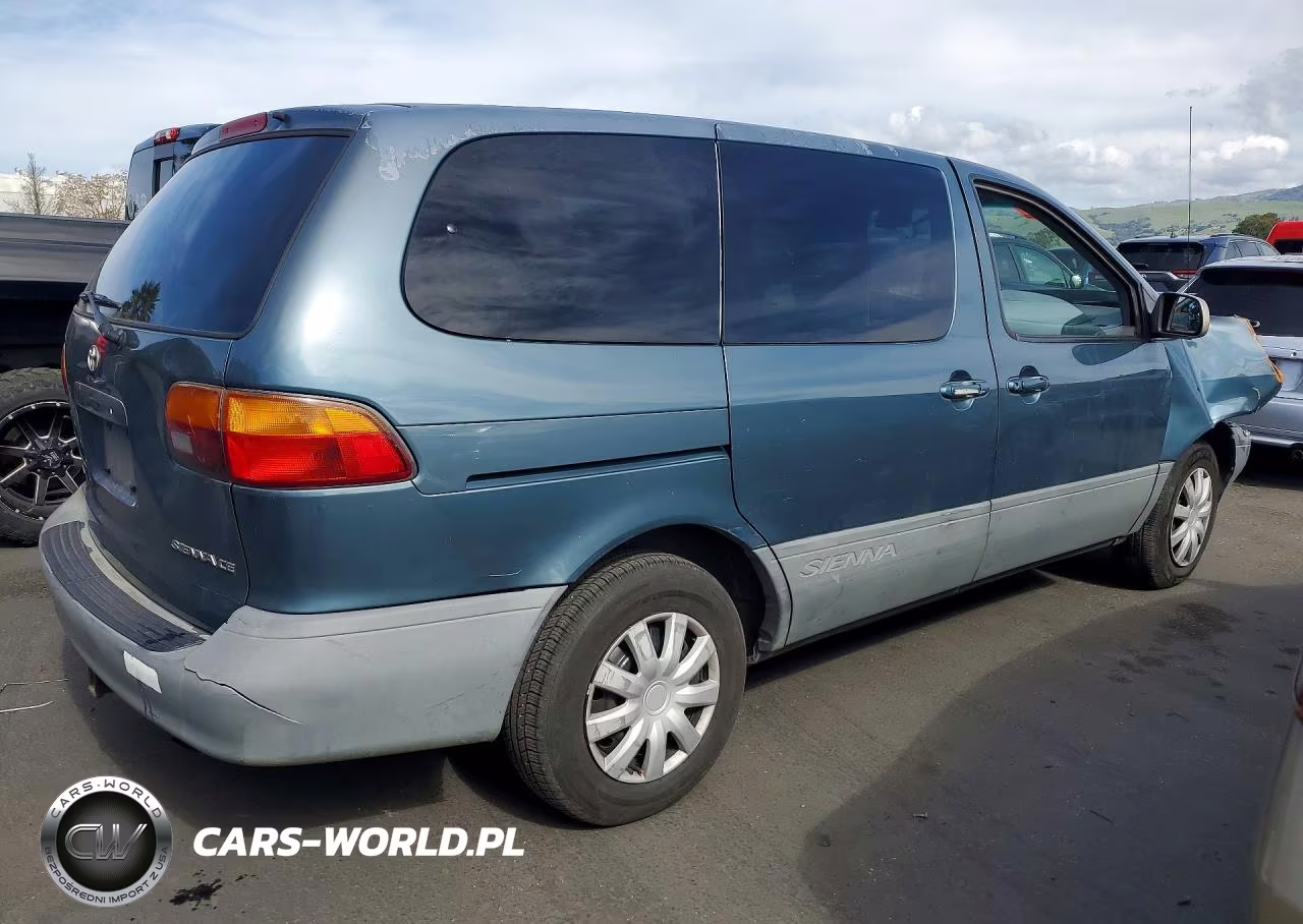 2000 Toyota Sienna Ce VIN:4T3ZF19C0YU262777 - 3
