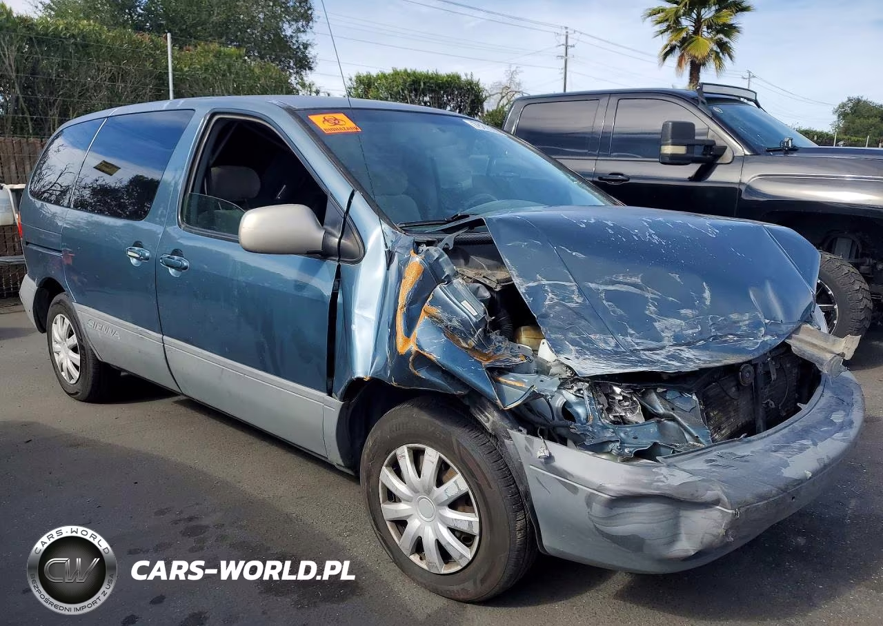 2000 Toyota Sienna Ce VIN:4T3ZF19C0YU262777 - 4