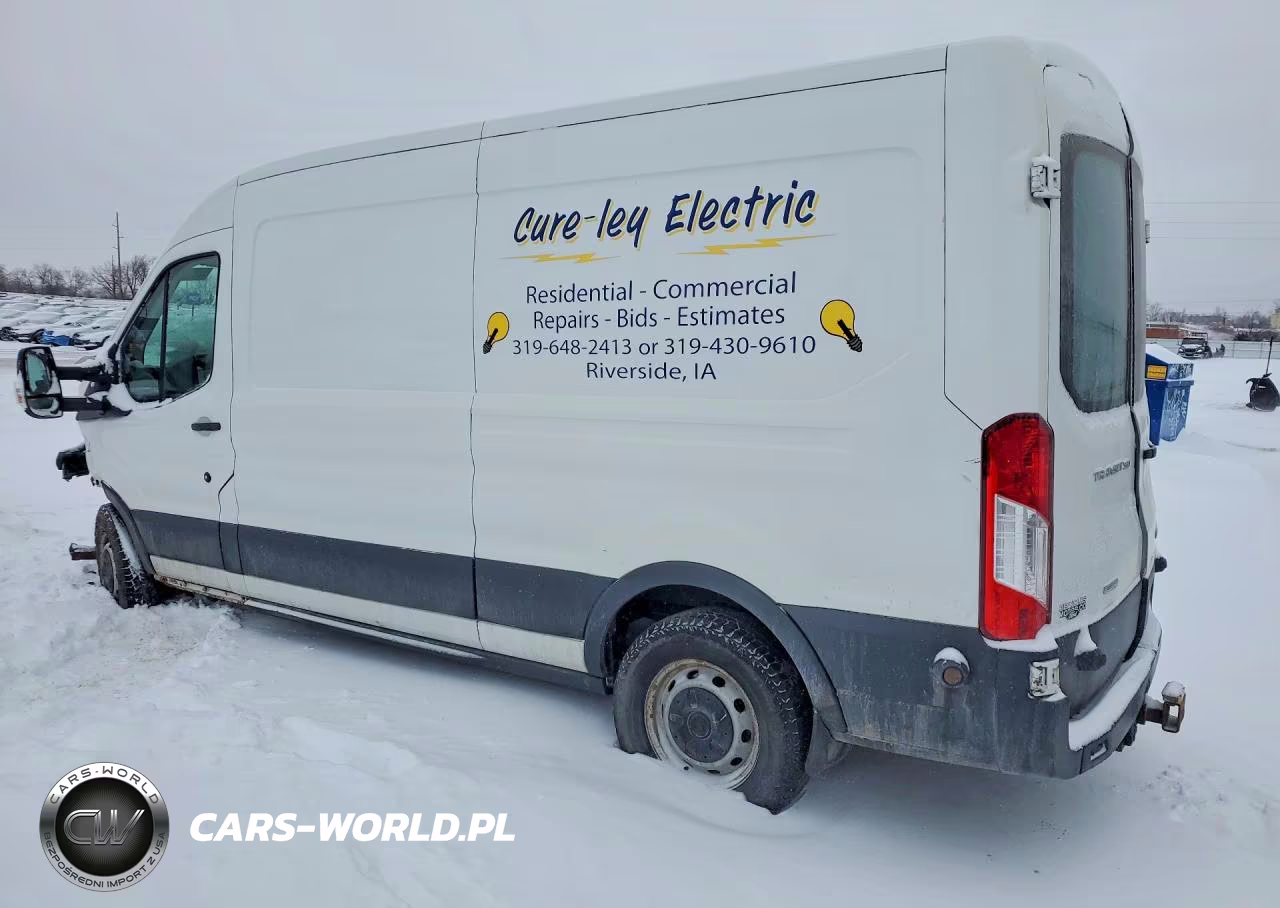2015 Ford Transit 350 Delivery Van VIN:1FTSW2CG2FKB12825 - 2
