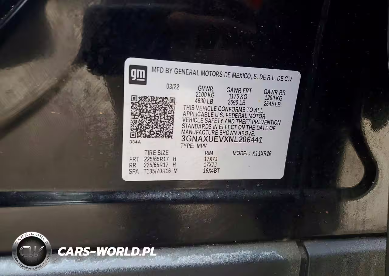 2022 Chevrolet Equinox Lt VIN:3GNAXUEVXNL206441 - 13