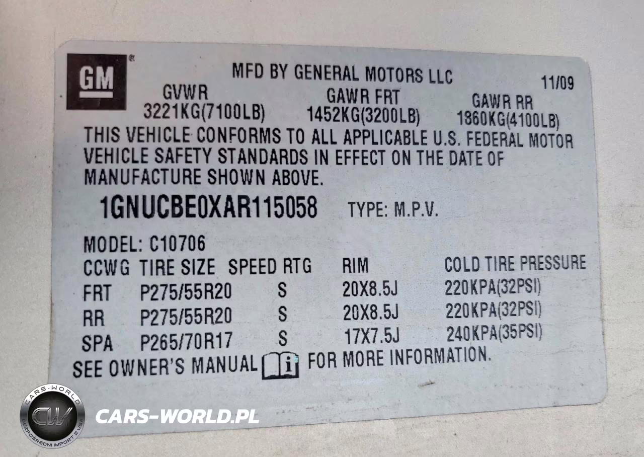 2010 Chevrolet Tahoe C1500 Lt VIN:1GNUCBE0XAR115058 - 13