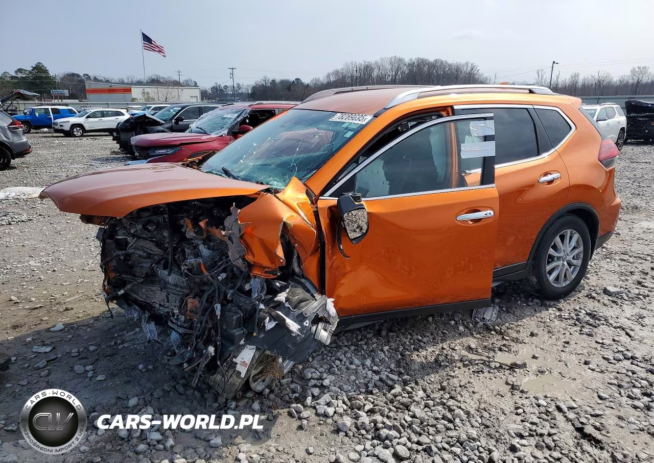 2019 Nissan Rogue Sv VIN:JN8AT2MT0KW501938 - 1