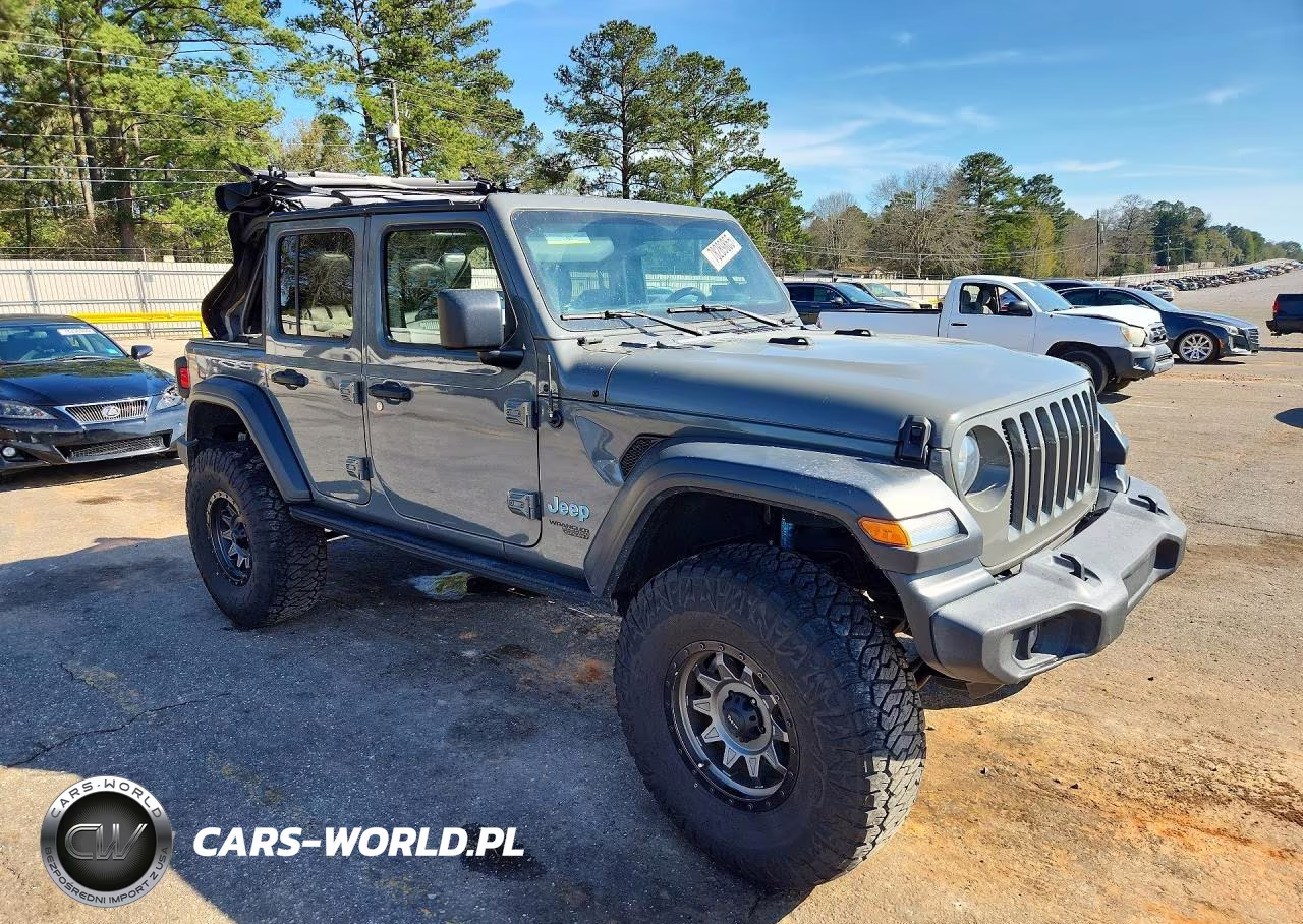 2020 Jeep Wrangler Unlimited Sport VIN:1C4HJXDG9LW348784 - 4