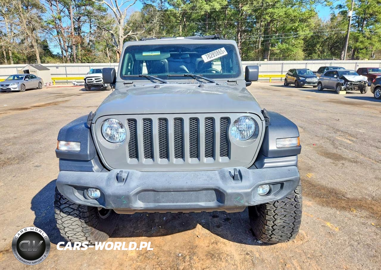 2020 Jeep Wrangler Unlimited Sport VIN:1C4HJXDG9LW348784 - 5