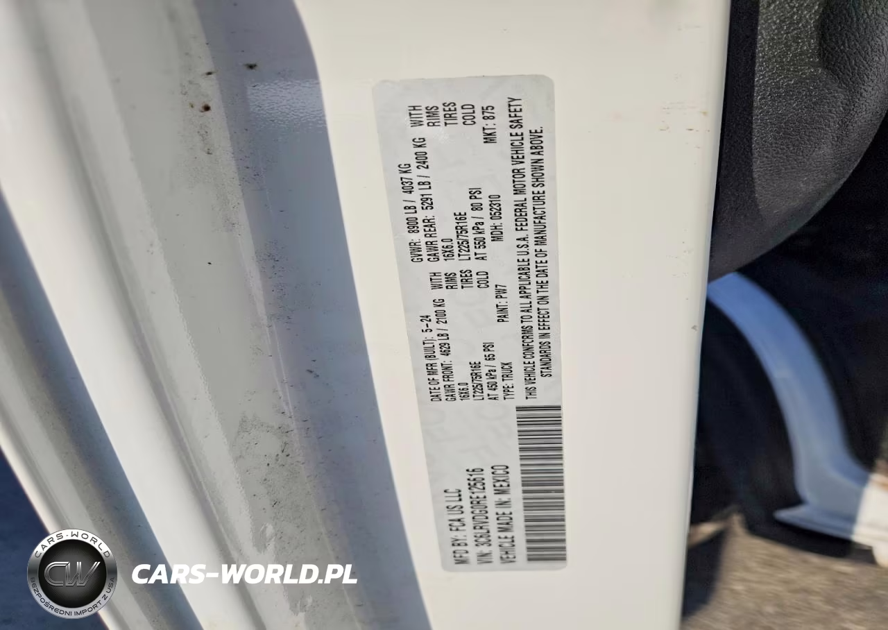 2024 Ram Promaster 2500 Delivery Van VIN:3C6LRVDG0RE125616 - 13