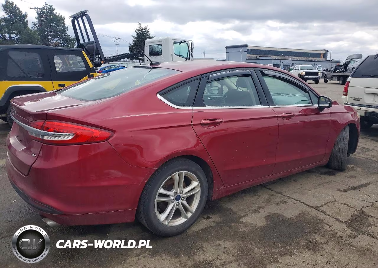2018 Ford Fusion Se VIN:3FA6P0H7XJR114098 - 3