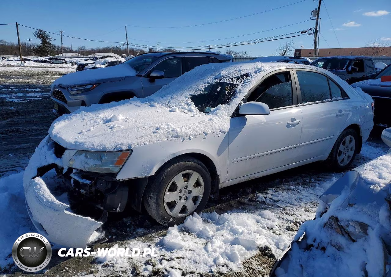 2009 Hyundai Sonata Gls VIN:5NPET46C89H561990 - 1