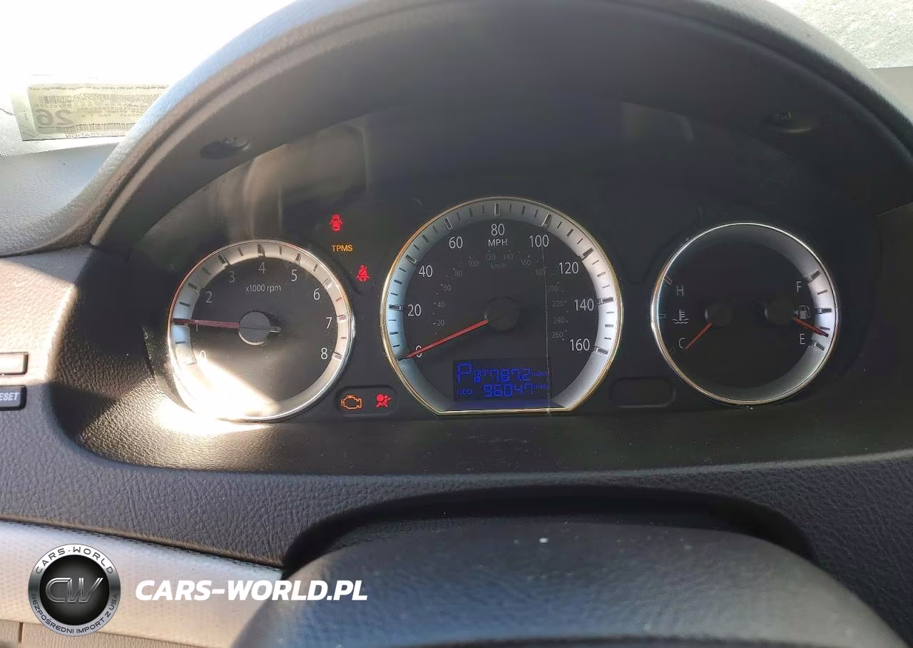 2009 Hyundai Sonata Gls VIN:5NPET46C89H561990 - 9