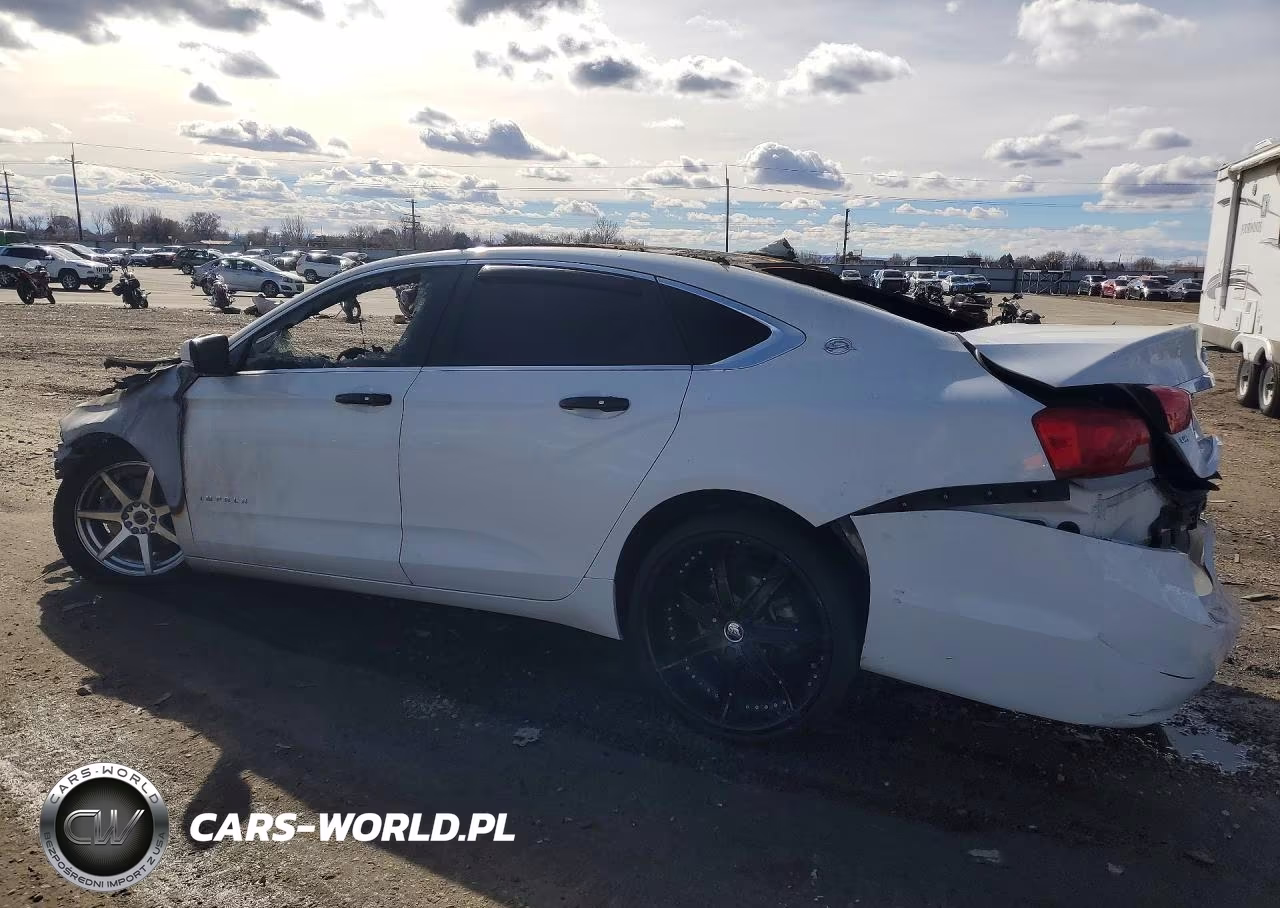 2017 Chevrolet Impala Lt VIN:2G1105S35H9116944 - 2