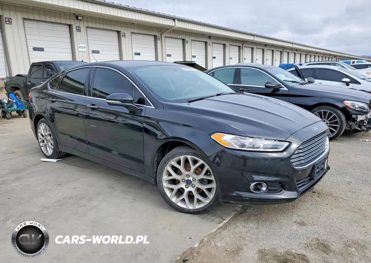 2014 Ford Fusion Titanium VIN:3FA6P0K98ER304904 - 4