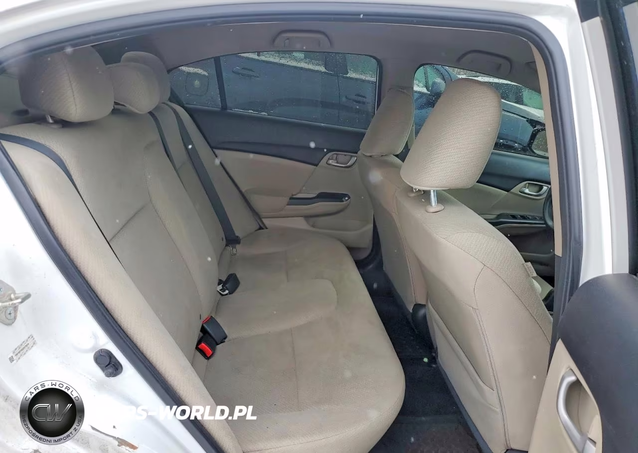 2013 Honda Civic Lx VIN:19XFB2F55DE070318 - 10