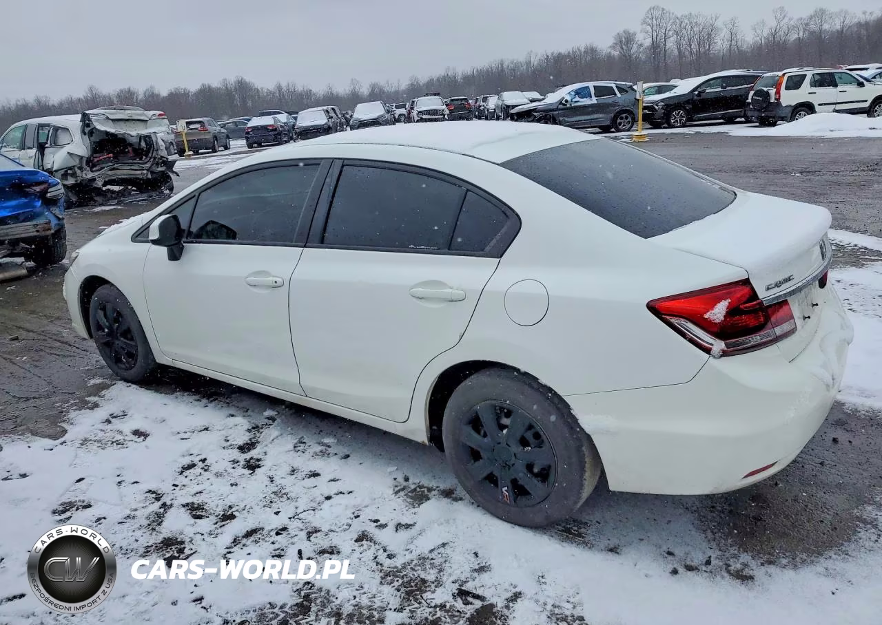 2013 Honda Civic Lx VIN:19XFB2F55DE070318 - 2