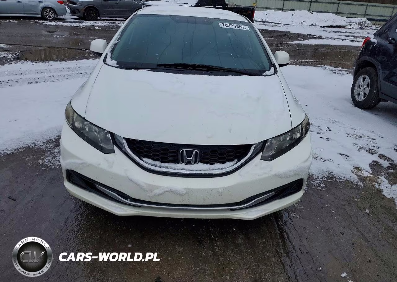 2013 Honda Civic Lx VIN:19XFB2F55DE070318 - 5