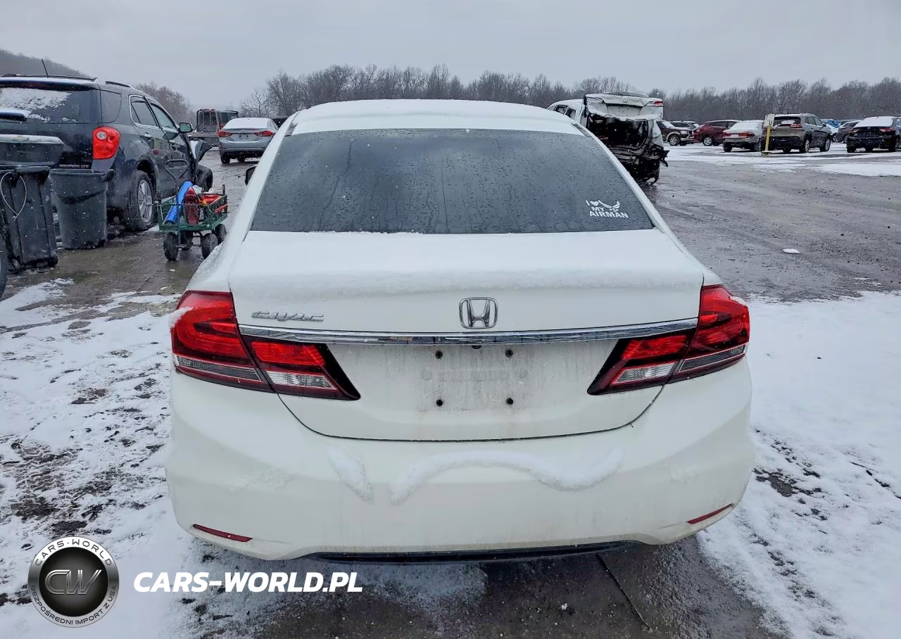 2013 Honda Civic Lx VIN:19XFB2F55DE070318 - 6