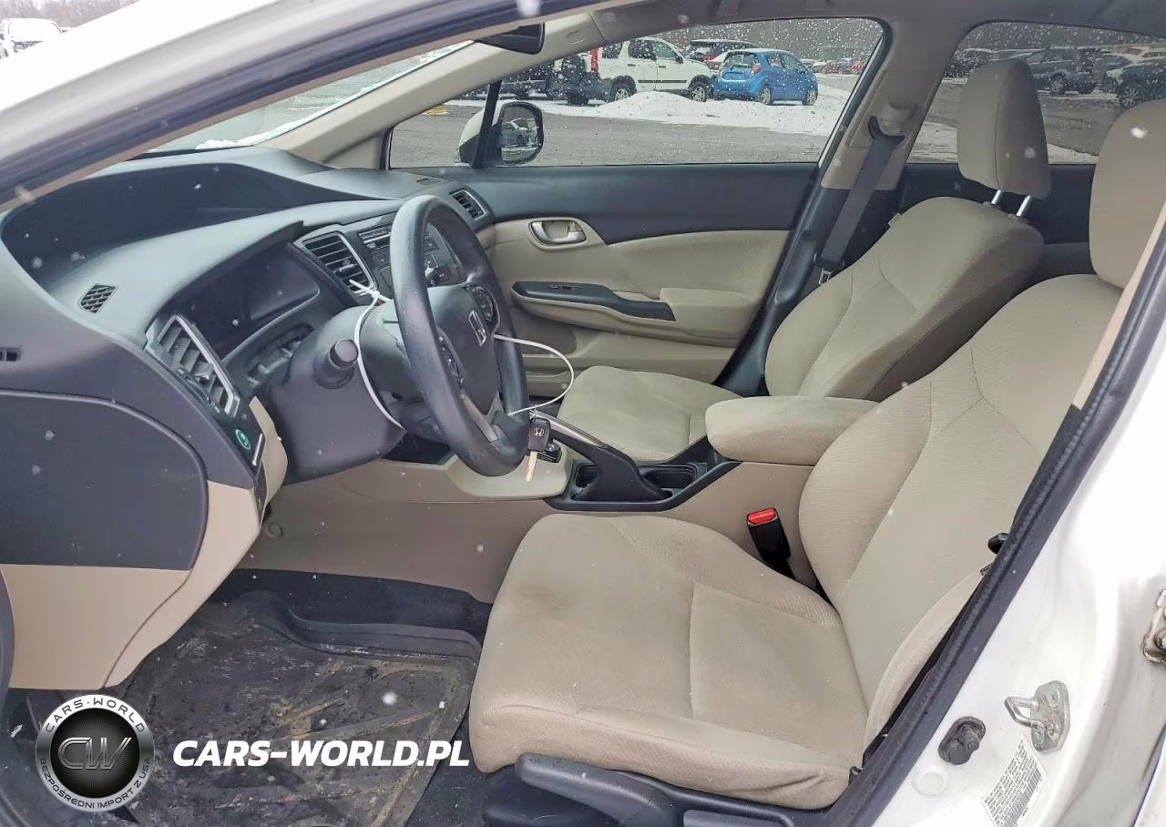 2013 Honda Civic Lx VIN:19XFB2F55DE070318 - 7