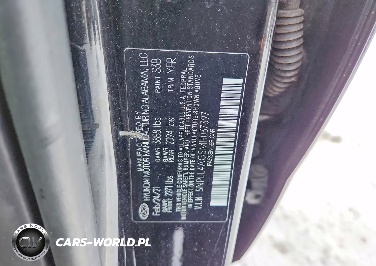 2021 Hyundai Elantra Se VIN:5NPLL4AG5MH037397 - 12