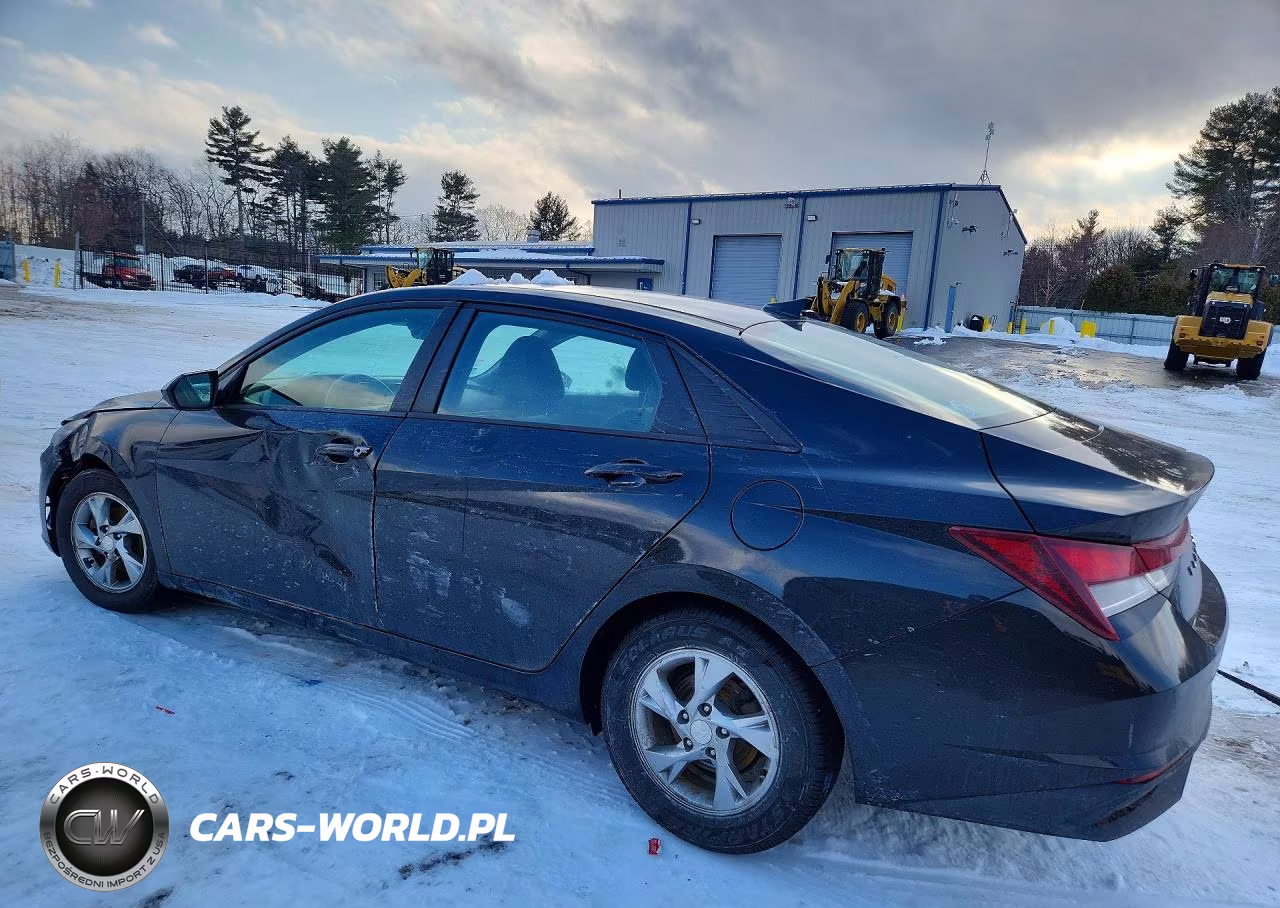 2021 Hyundai Elantra Se VIN:5NPLL4AG5MH037397 - 2