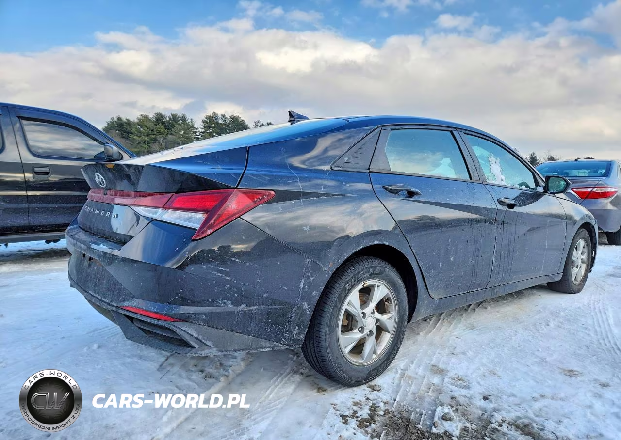 2021 Hyundai Elantra Se VIN:5NPLL4AG5MH037397 - 3
