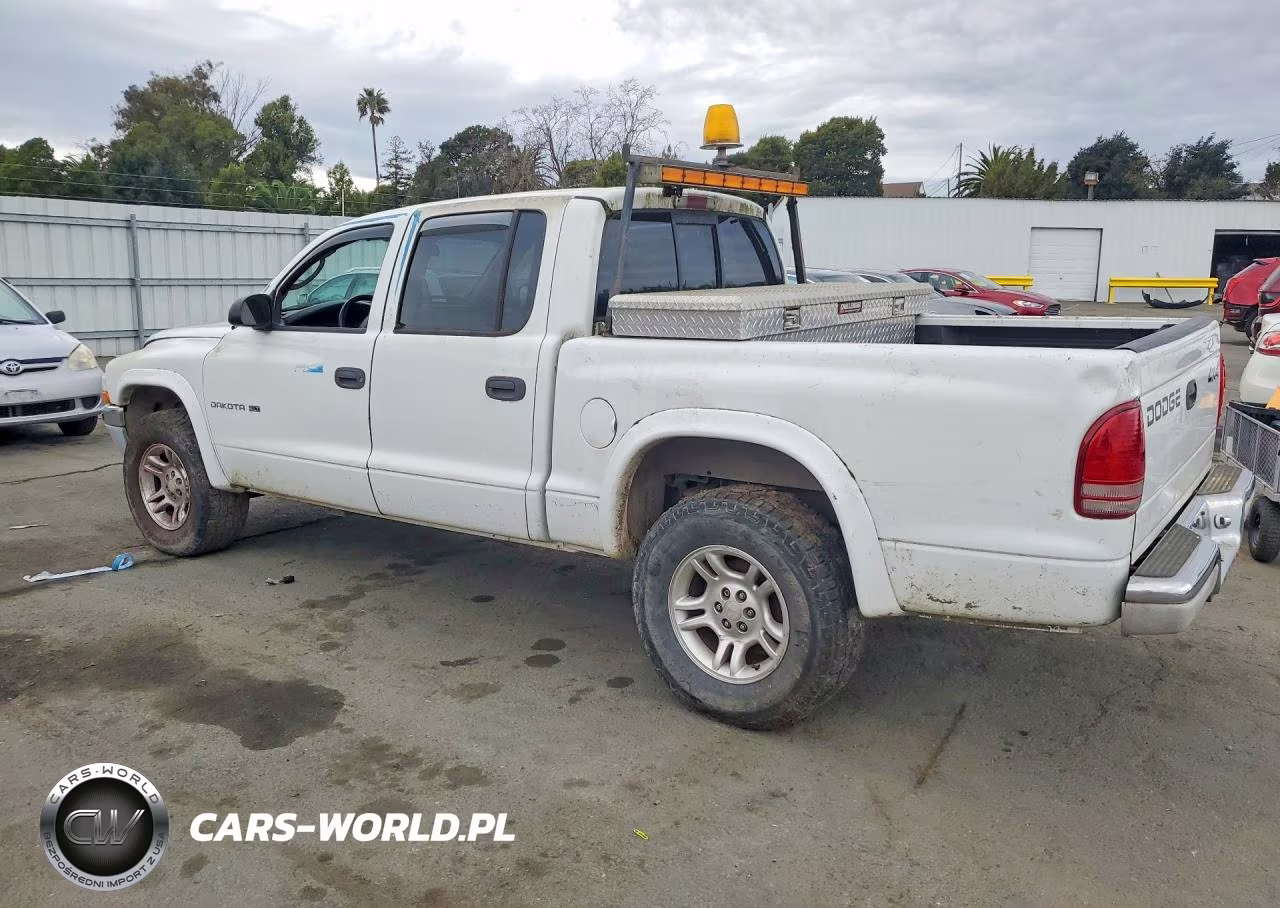 2002 Dodge Dakota Qua VIN:1B7HG48X12S582687 - 2