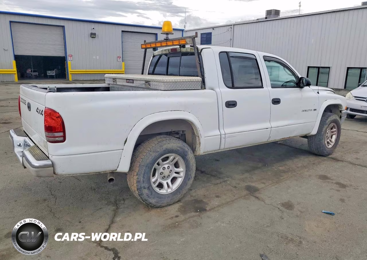 2002 Dodge Dakota Qua VIN:1B7HG48X12S582687 - 3