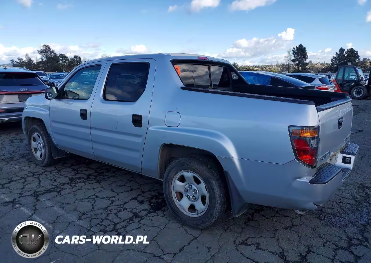 2007 Honda Ridgeline Rt VIN:2HJYK16297H522249 - 2