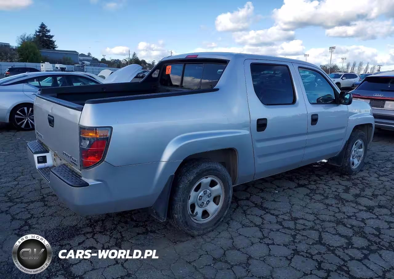2007 Honda Ridgeline Rt VIN:2HJYK16297H522249 - 3