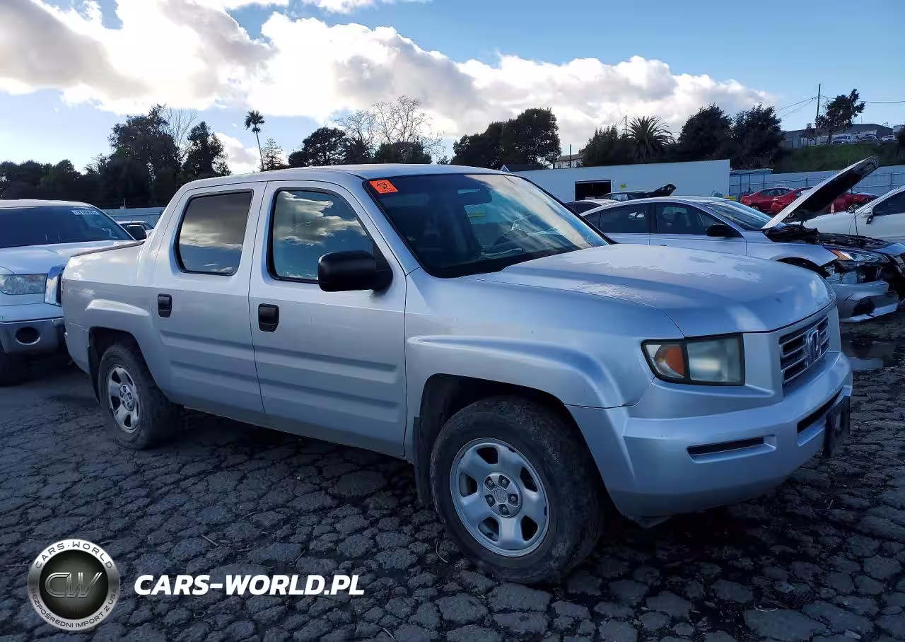 2007 Honda Ridgeline Rt VIN:2HJYK16297H522249 - 4