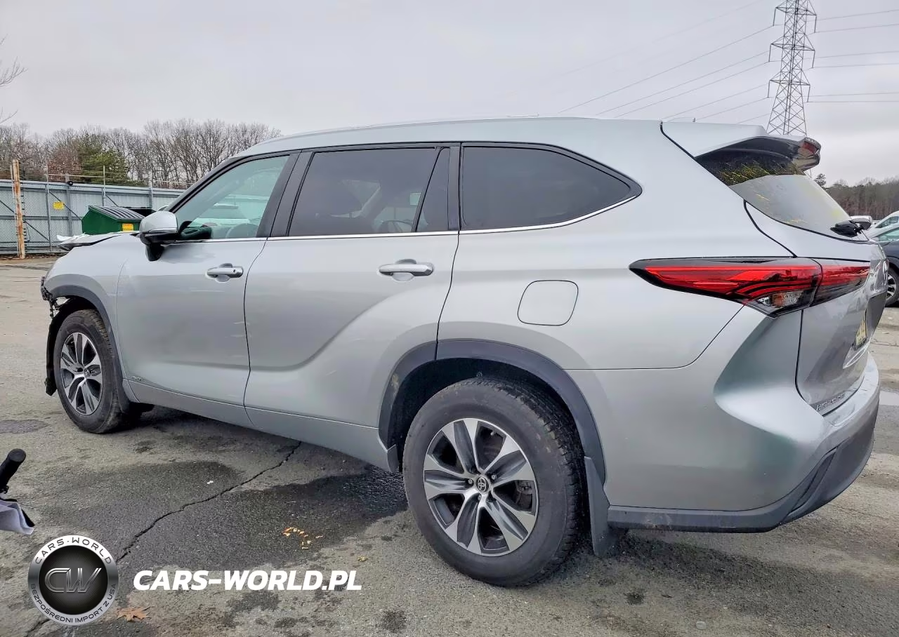 2023 Toyota Highlander Hybrid Xle VIN:5TDKBRCH3PS126997 - 2
