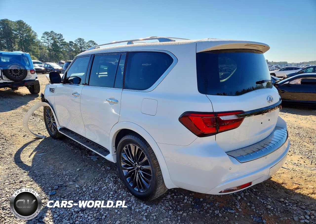 2021 Infiniti Qx80 Luxe VIN:JN8AZ2AD9M9861366 - 2