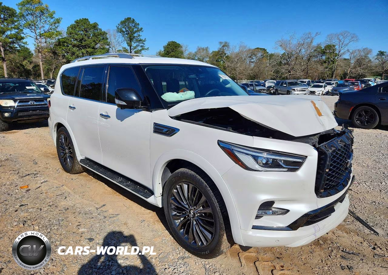 2021 Infiniti Qx80 Luxe VIN:JN8AZ2AD9M9861366 - 4