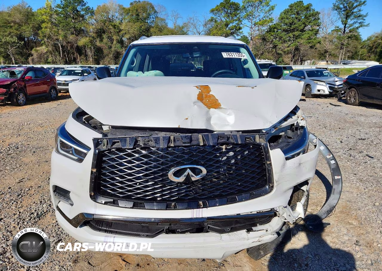 2021 Infiniti Qx80 Luxe VIN:JN8AZ2AD9M9861366 - 5