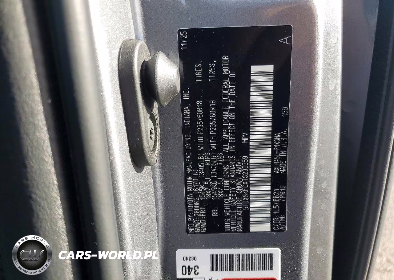 2026 Toyota Sienna Xse VIN:5TDXSKFCXTS230359 - 14