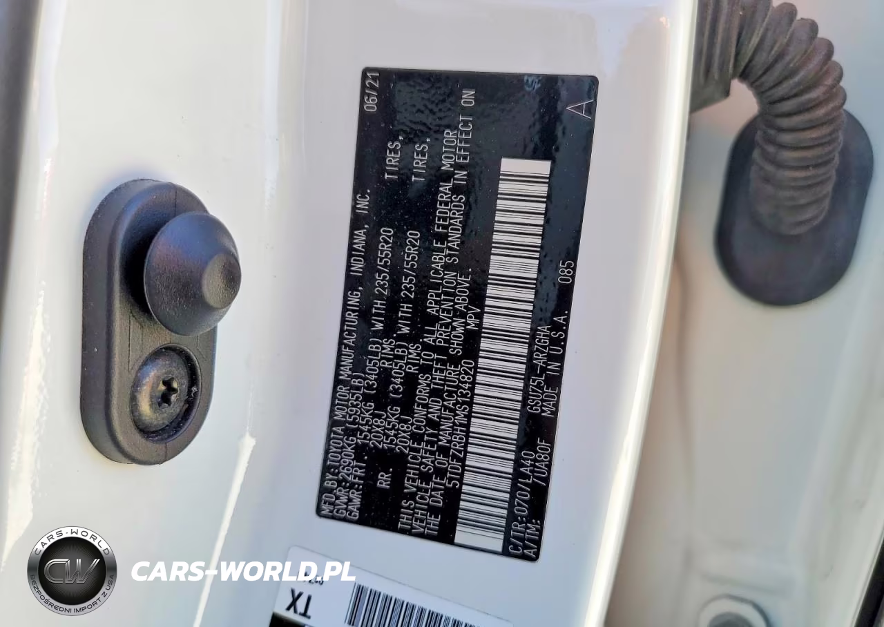 2021 Toyota Highlander Platinum VIN:5TDFZRBH1MS134820 - 13