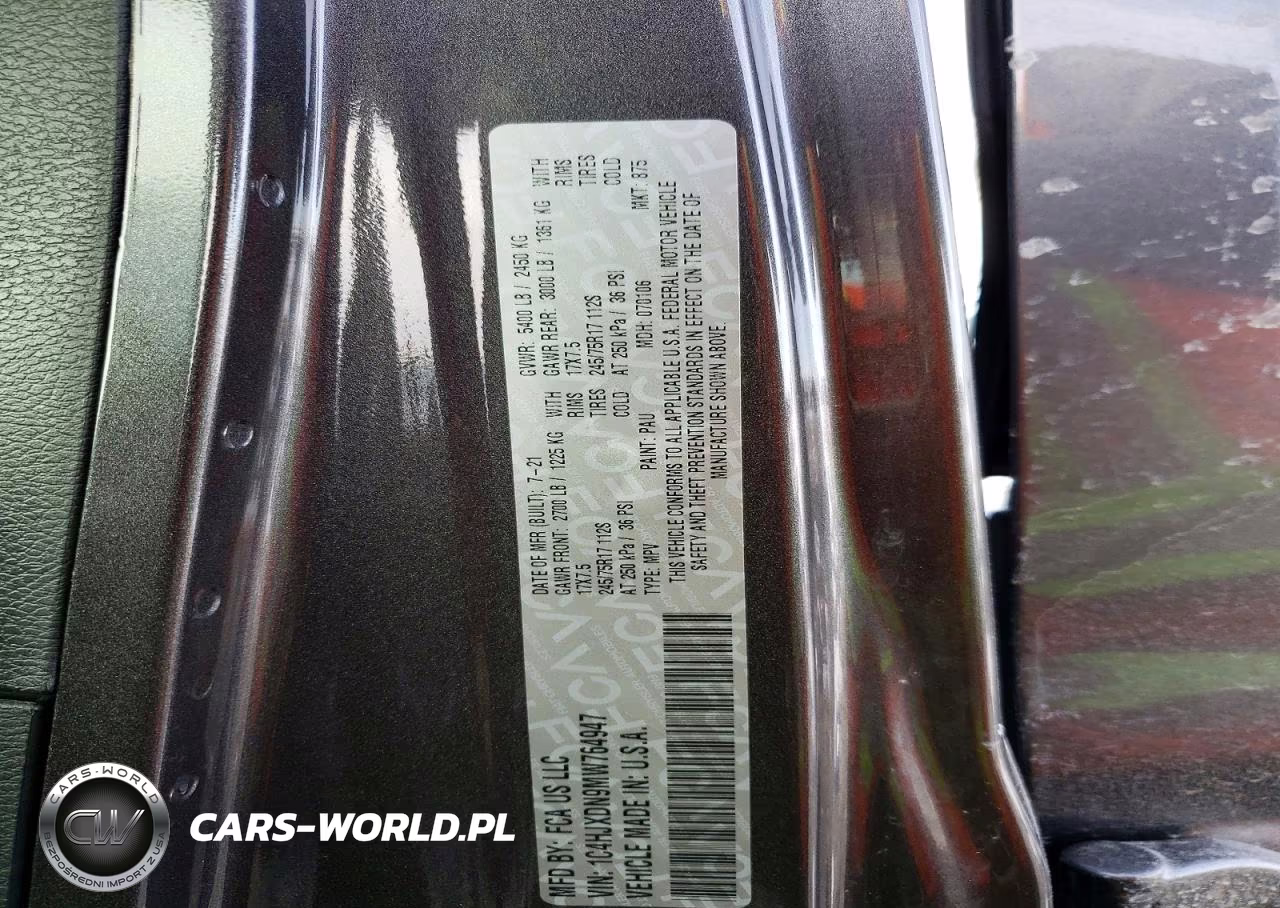 2021 Jeep Wrangler Unlimited Sport VIN:1C4HJXDN9MW764947 - 13