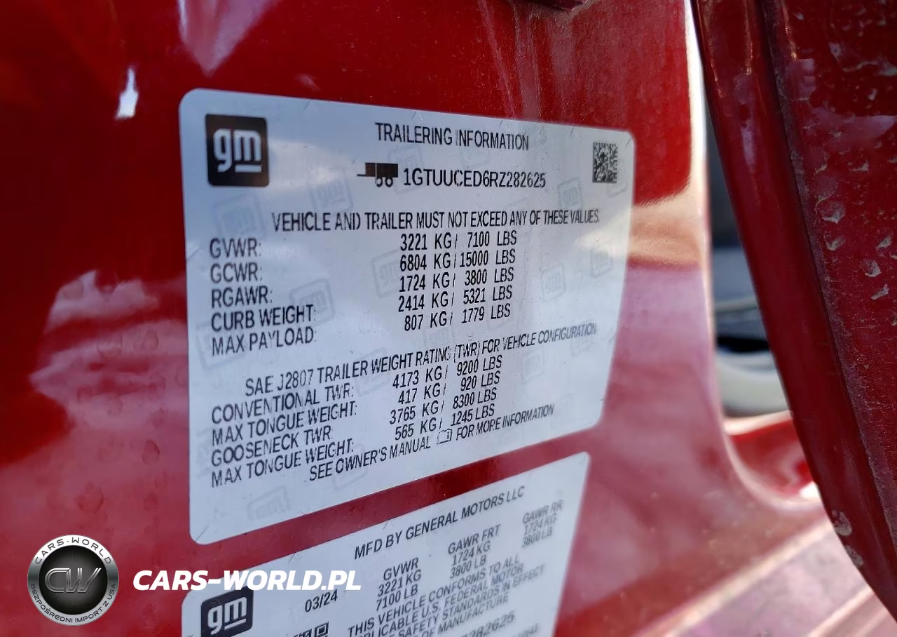 2024 GMC Sierra K1500 Elevation VIN:1GTUUCED6RZ282625 - 13