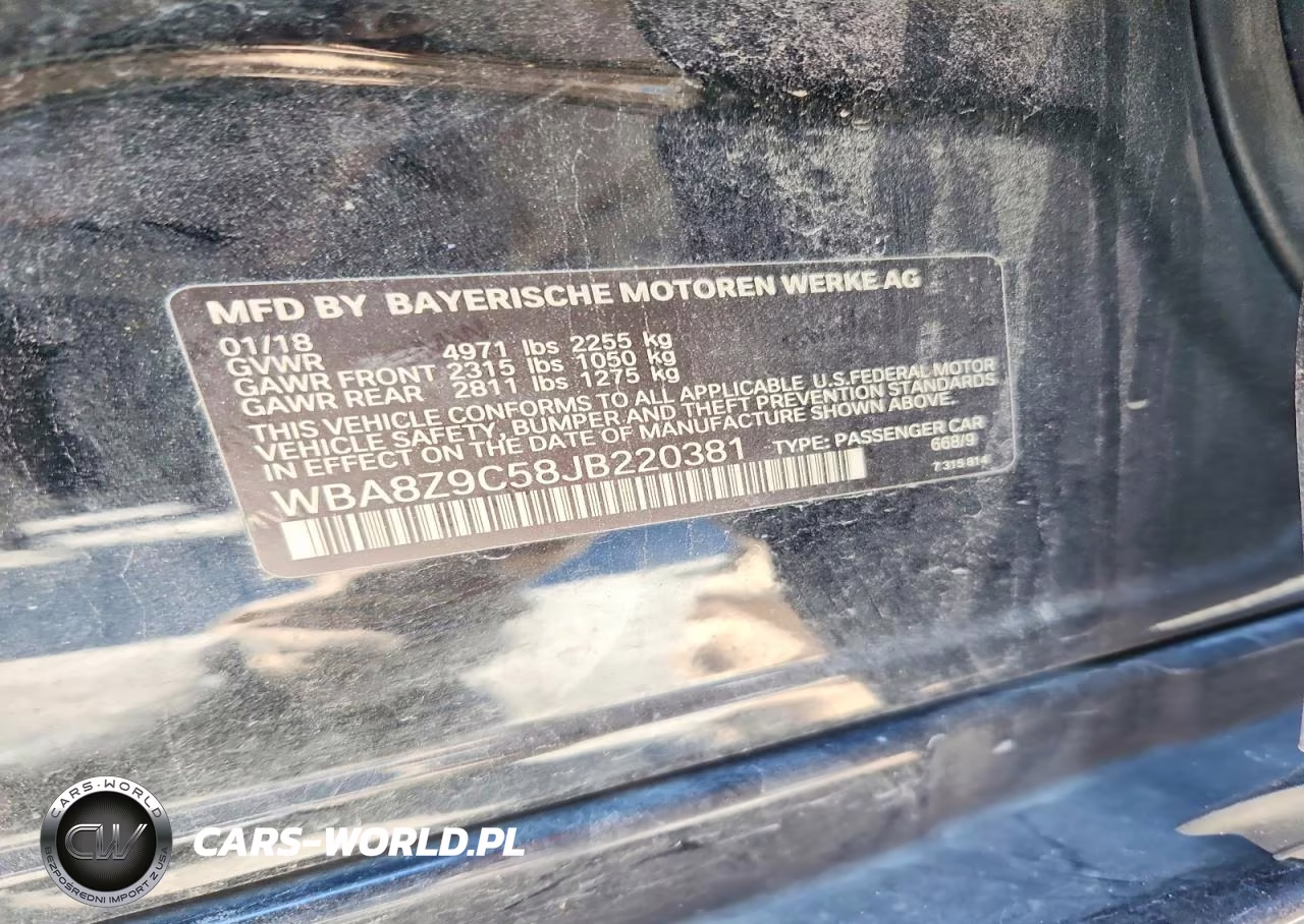 2018 BMW 330 Xigt VIN:WBA8Z9C58JB220381 - 12