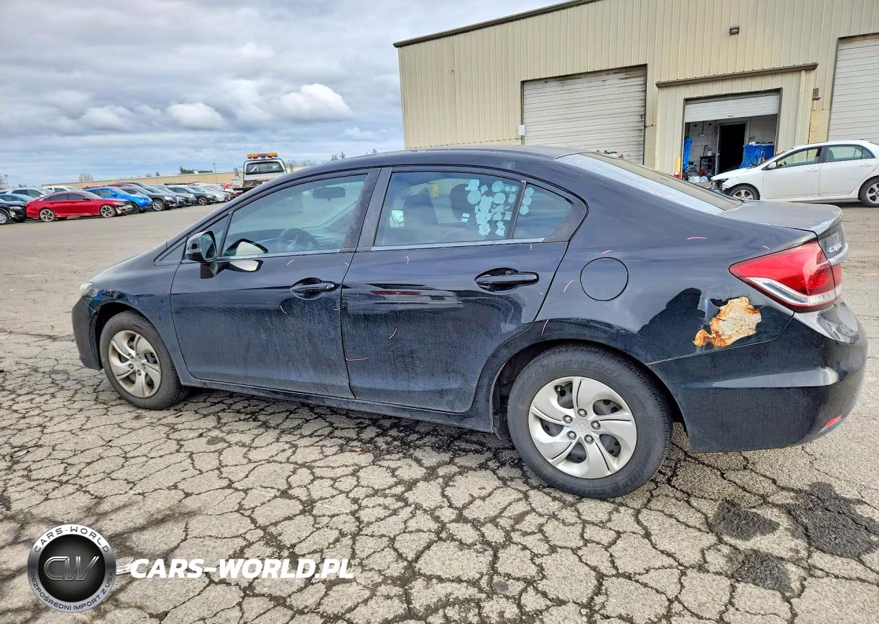2013 Honda Civic Lx VIN:2HGFB2F58DH501367 - 2