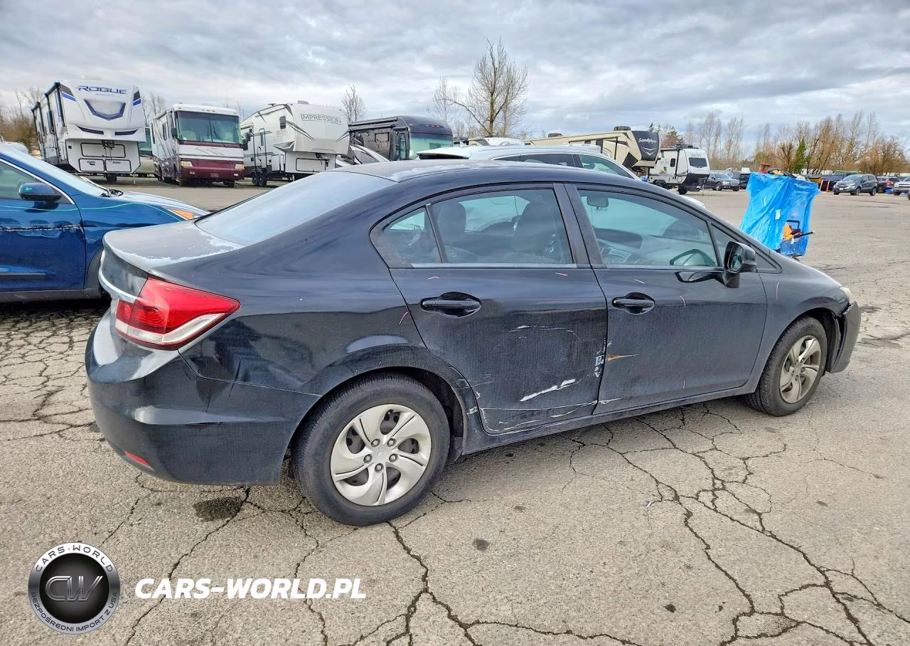 2013 Honda Civic Lx VIN:2HGFB2F58DH501367 - 3